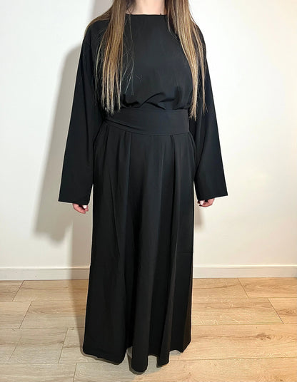 Abaya élégante et fluide pour femme