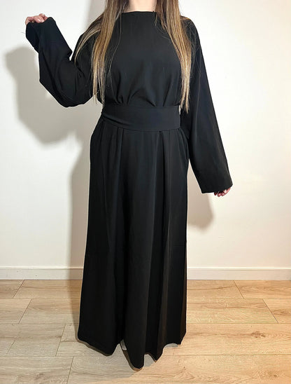 Abaya élégante et fluide pour femme