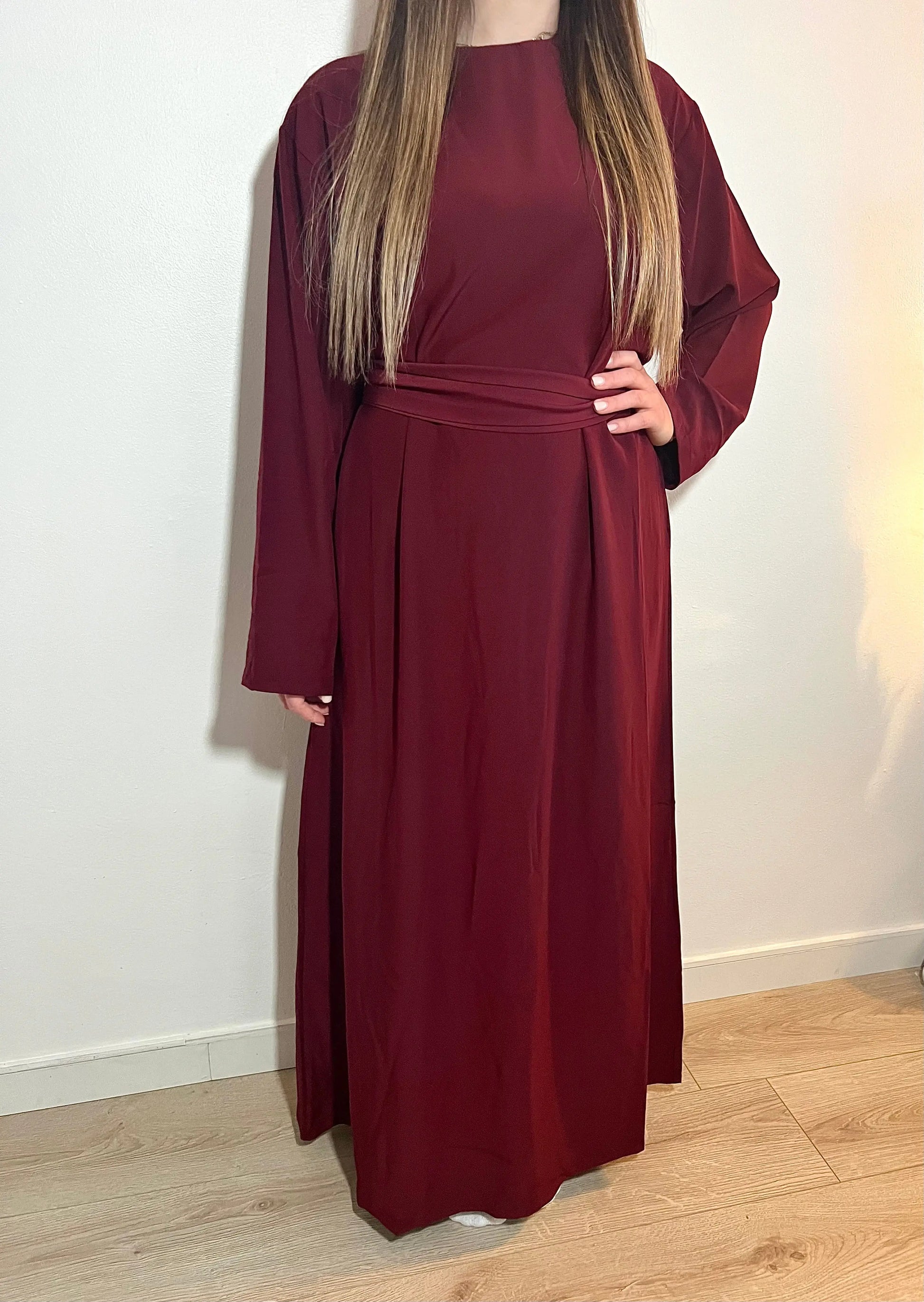 Abaya élégante et fluide pour femme